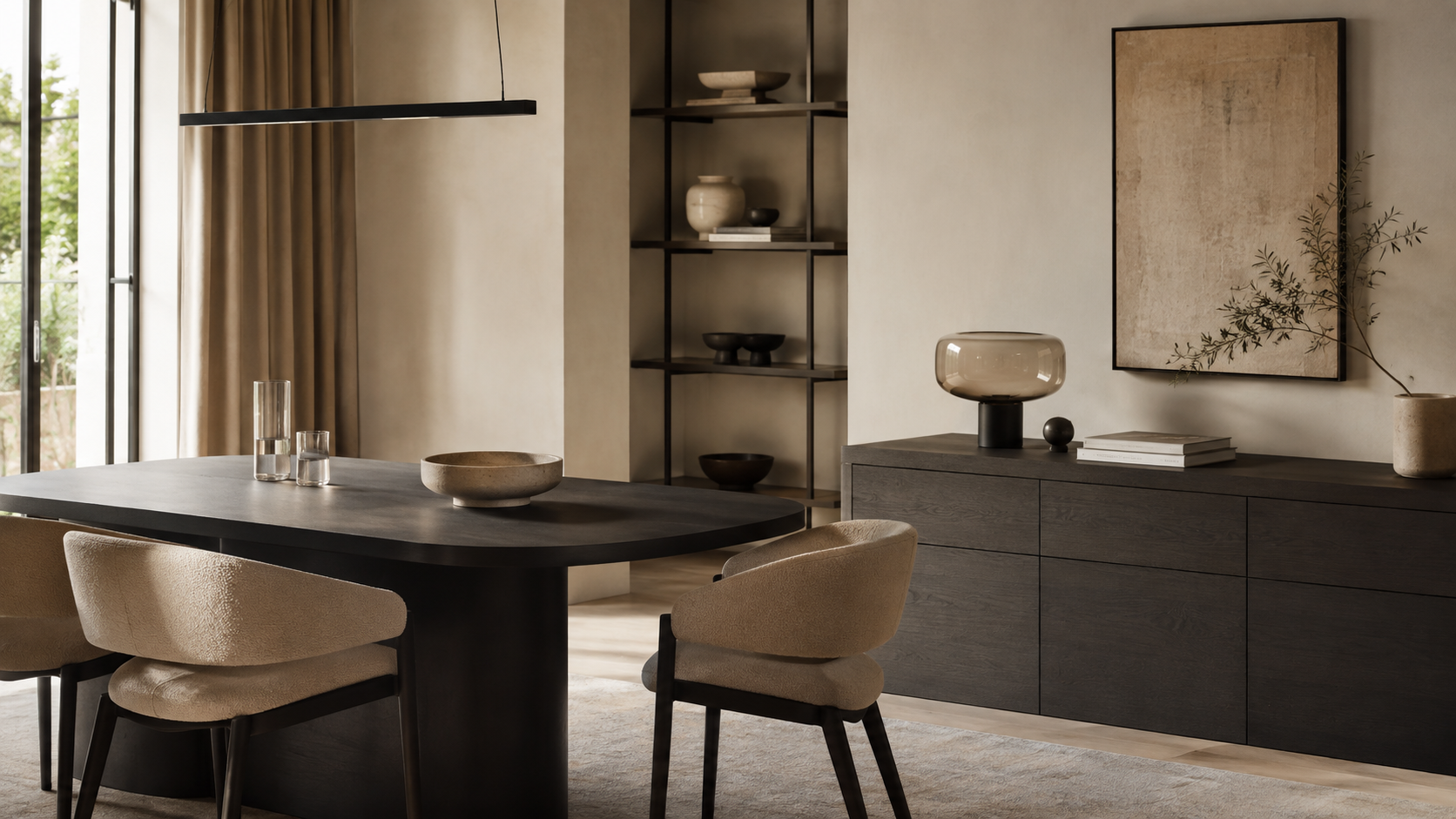 Comedor contemporáneo ROVEN Atelier